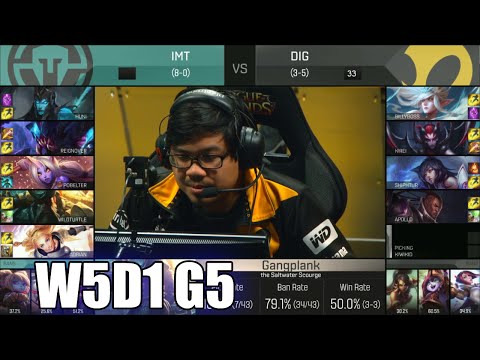 Immortals vs Dignitas | Week 5 Day 1 S6 NA LCS Spring 2016 | IMT vs DIG G1 W5D1