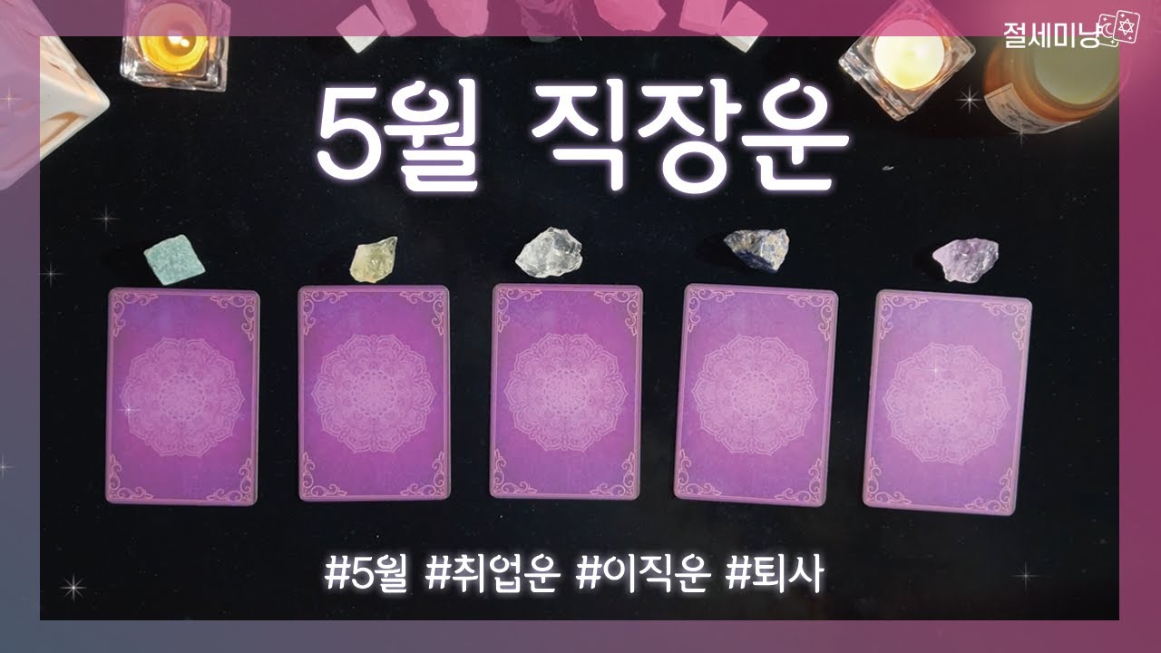 [타로운세] 2025년 5월 직장운 타로 (옮길까말까, 취업, 이직, 퇴사)