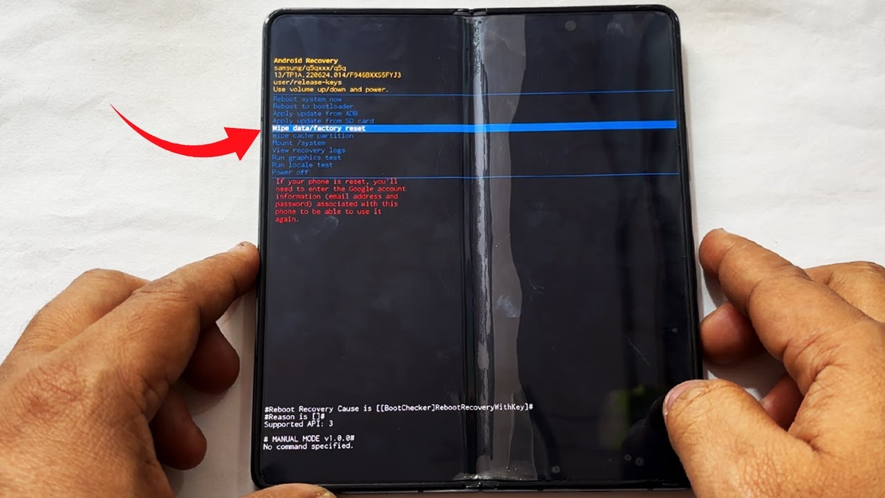 Format Galaxy Z Fold 5 & 6 | Hard Reset/ Factory Reset