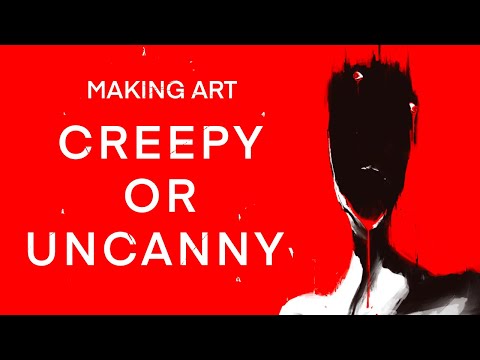 understanding how to draw CREEPY or UNCANNY illustrations