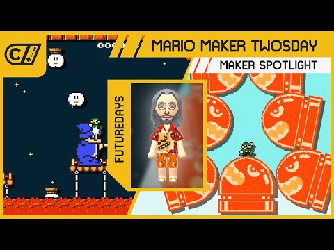ALL Mario Maker Levels Should Be THIS Good • Mario Maker Twosday [FUTUREDAYS] // Clay