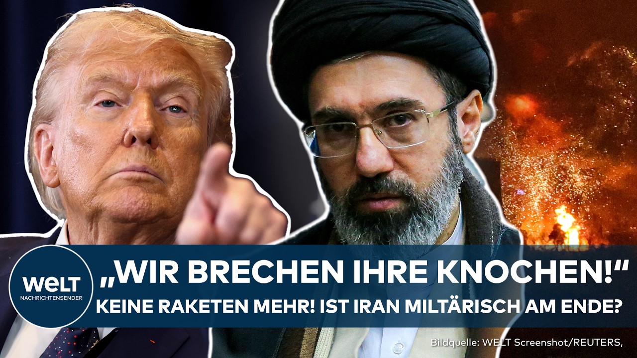 KRIEG GEGEN IRAN: "Wir brechen ihre Knochen!" - Weniger Raketen fliegen! Ist Iran schon am Ende?
