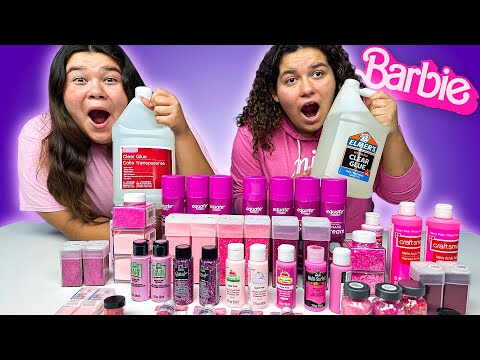 MAKING SUPER FLUFFY BARBIE SLIME