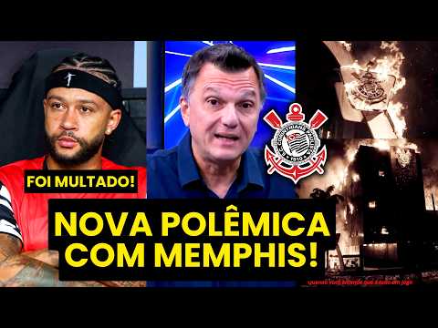 MULTADO! “O MEMPHIS DEPAY NÃO É BOBO! É ÓBVIO QUE ELE…” MAURO CEZAR | NOVA POLÊMICA NO CORINTHIANS