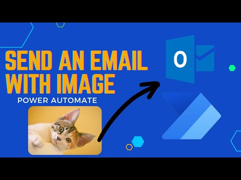 Send an email with an image using power automate