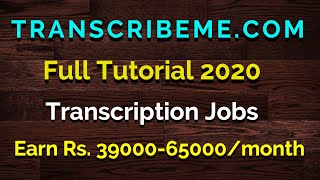 How To Pass TranscribeMe Exam 2020 | Full Tutorial