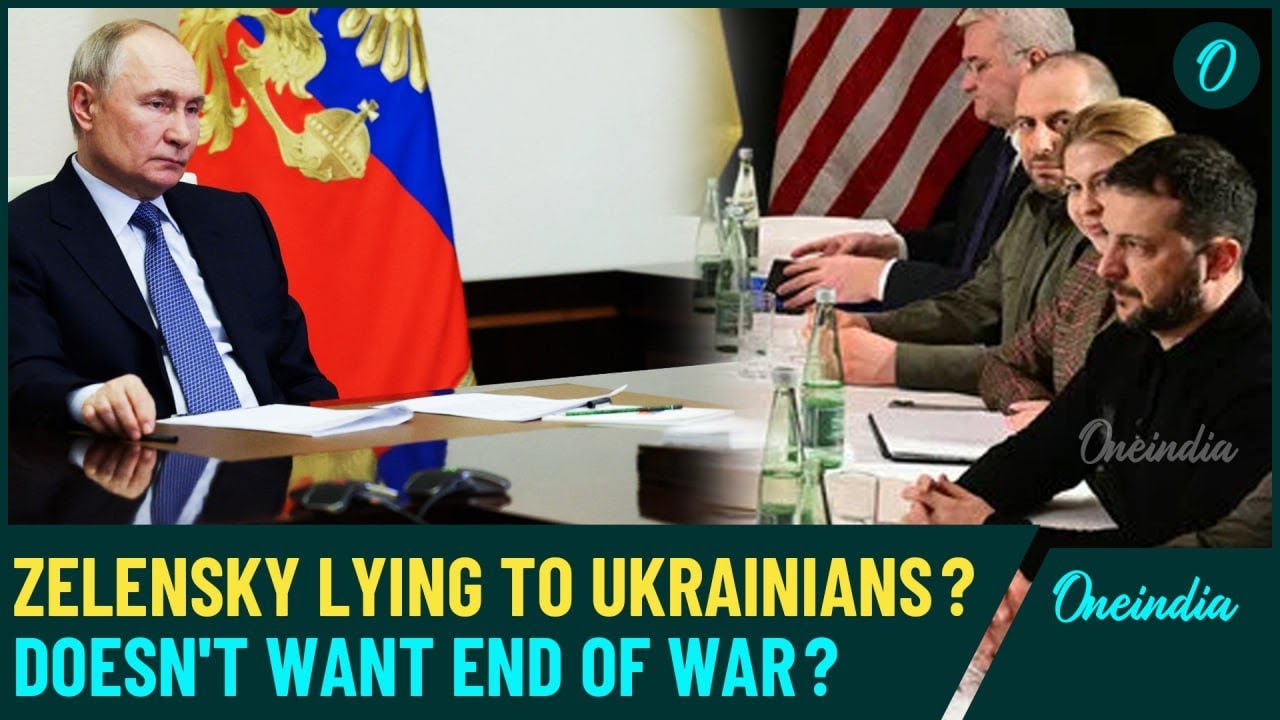 Zelensky’s Lies Exposed, Sabotages Peace Wants War: Putin Ready for Talks, But Ukraine Refuses