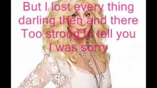 Cher if i could turn back time lyrics