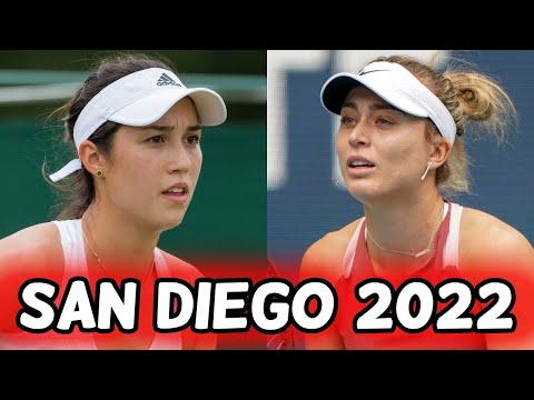 Paula Badosa Gibert vs Louisa Chirico .. Highlights .. San Diego 2022