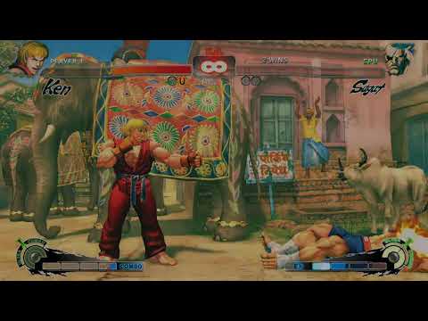 Street Fighter - Ken vs Sagat(KAISAR MUAY THAI DAN PENGAWAL PRIBADI M.BISON)
