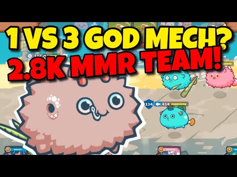 BEST MECH IN AXIE INFINITY - Season 19 - Broken Meta Build 2800+ MMR | Mech Aqua Plant | STRATEGY