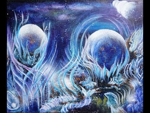 Acrylic Painting Techniques/Texture and Glaze 5/Abstract/Acryltechniken/Struktur-Lasur 5/V239