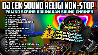 Download lagu [NON-STOP] DJ CEK SOUND RELIGI VIRALL TERBARU 2023 - FULLBASS GLERR ‼️ mp3