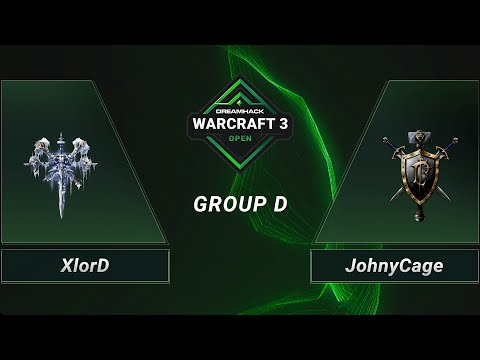 WC3 - XlorD vs. JohnnyCage - Group D - DreamHack WarCraft 3 Open: Winter 2021 - EU