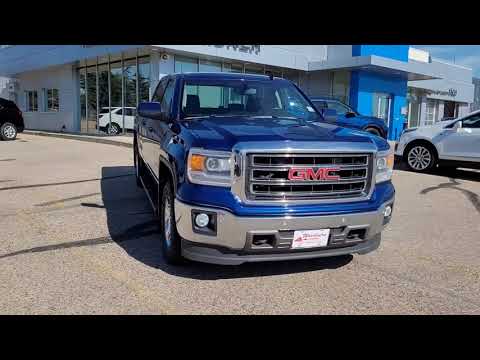 2014 GMC Sierra 1500 / SLT / 4x4 / Truck / Blue - 22P021