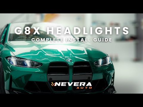 BMW M3/M4 G80/G82 Upgraded LCI Headlights FULL Installation Guide