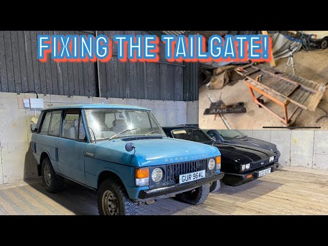 Range Rover Classic 2 door restoration - more tailgate fun!