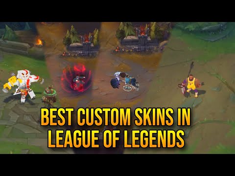 Best Custom Skins In League of Legends(Ender Dragon,Lebron James,Ceruledge etc.)