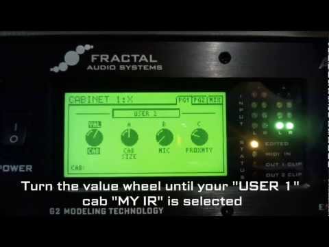 AXE-FX II Impulse Response Capture Tutorial
