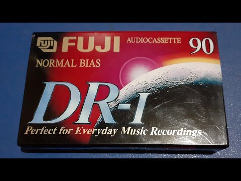 FUJI DR-1 CASSETTE from 1995-97 unwrapping