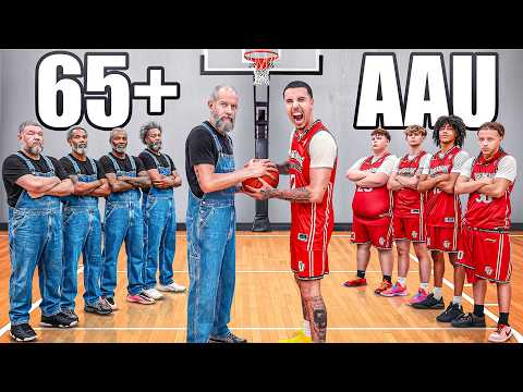 Can My AAU Team Beat The Worlds OLDEST Hoopers?