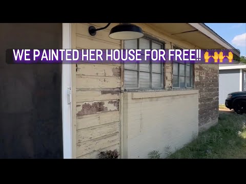 FREE Paint Job For This Homeowner!!🤝🤝