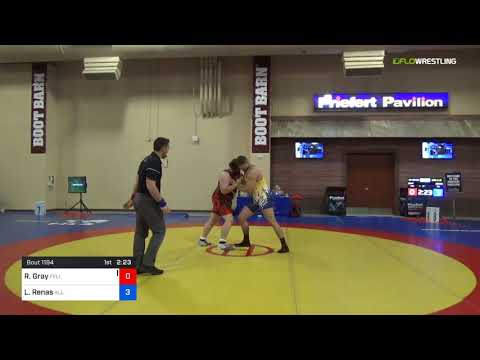 2018 Marine Corps US Open/Senior Men's Greco-Roman 130 Con 8 #1 - Robert Gray (Fell) Vs. Logan Ren