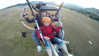 preview picture of video 'Paragliding in Bosnia Visoko panoramic flight HD 720p'