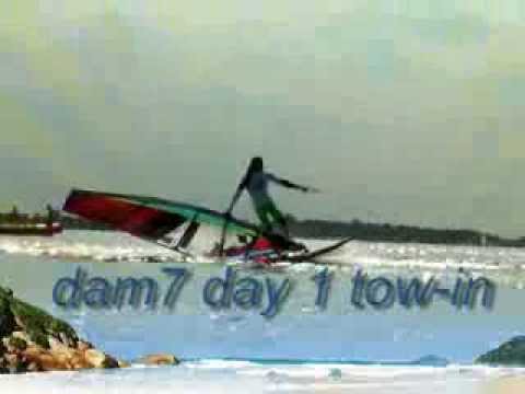 PWA worldcup windsurfing tow-in freestyle