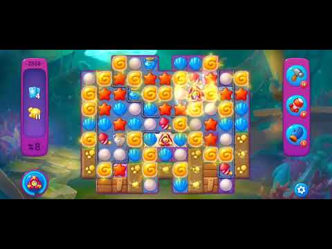 Fishdom Super Hard Level 2558 (with Double Super Lightning) @choraelmin