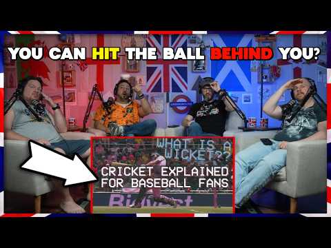 Americans React To "Cricket Explained For Baseball Fans" | LOVE THIS!