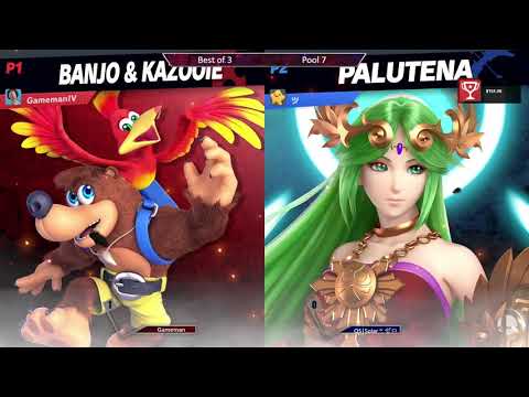 Lagspike 53 - Gameman (Banjo Kazooie) vs QS | Solar (Palutena)
