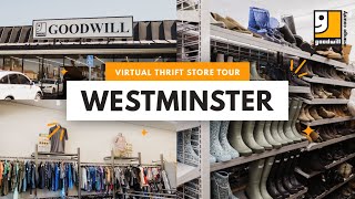 Goodwill Westminster Store Tour | VIRTUAL THRIFT STORE TOUR
