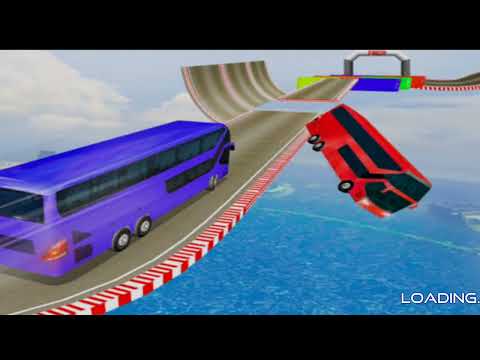 Impossible Bus Stunt Game 2024 | Public Coach Bus Driving 3D | फ्री बस गेम्स