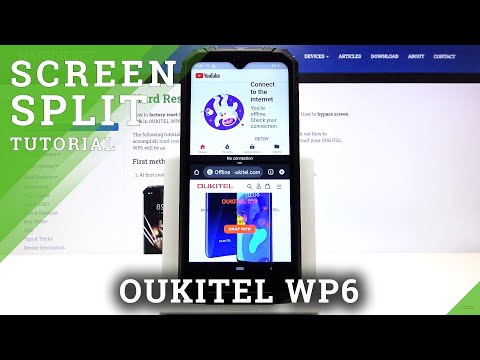 How to Use Dual App Feature in Oukitel WP6 - Enter Split Screen
