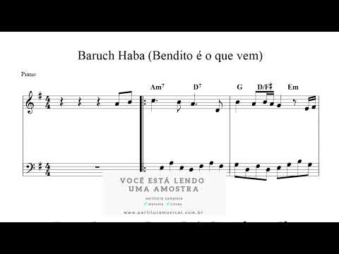 Baruch Habah (Bendito é o que Vem) - Diante do…