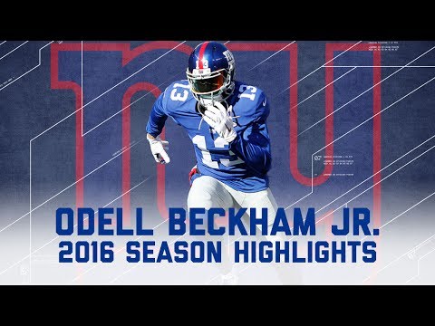Odell Beckham Jr.'s Best Highlights from the 2016 Season | NFL
