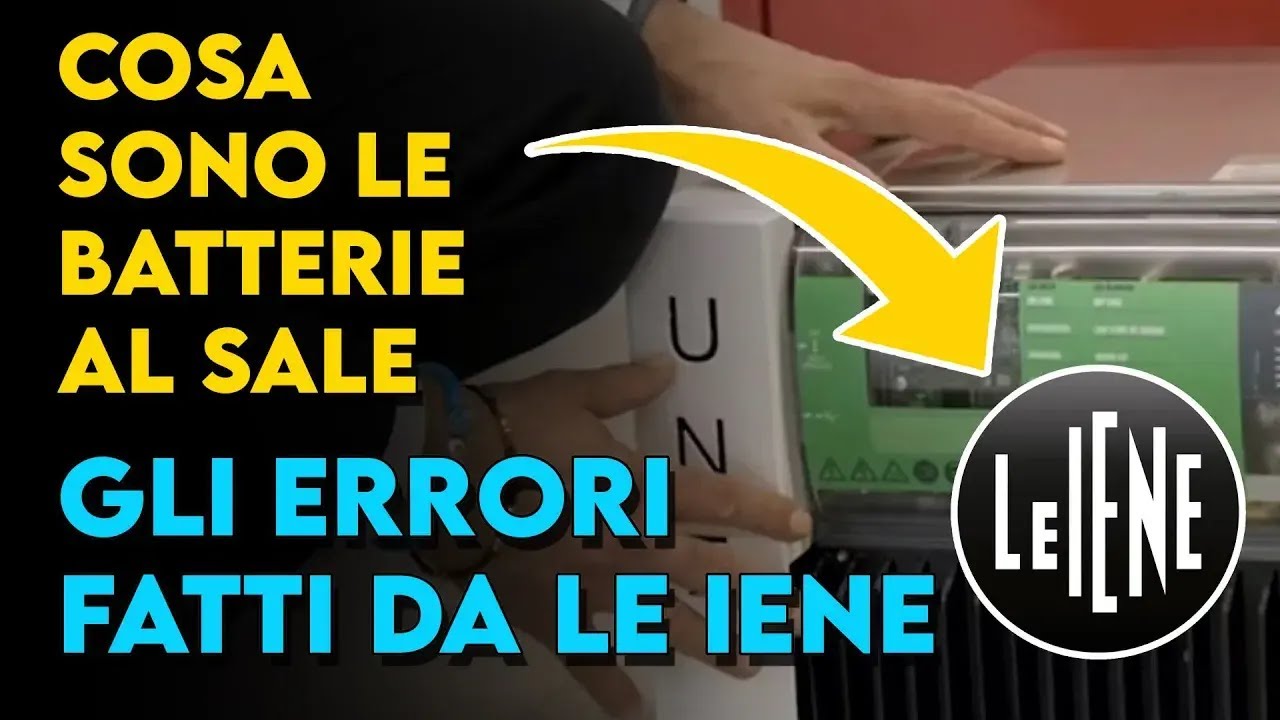 Cosa sono le BATTERIE AL SALE (sono veramente utili ?)