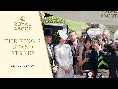 The Duke & Duchess Of Cambridge Present The Winning Trophies | The King's Stand Stakes | Royal Ascot