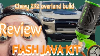 Review  jetboil  and overland  ZR2 update!!!!#chevycolorado #chevy #truck #zr2 #jetboil