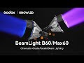 Video Review of the Godox BeamLight B60 Reflector for Bowens Mount LED light