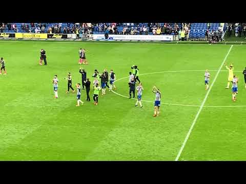 Full time Brighton versus Leicester City 19-9-2021