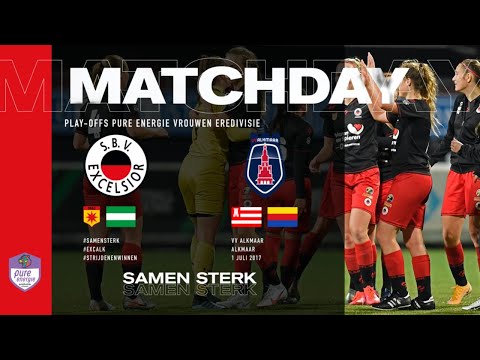 ⚽ 𝗣𝗹𝗮𝘆-𝗢𝗳𝗳𝘀! Excelsior Rotterdam Vrouwen - VV Alkmaar Vrouwen