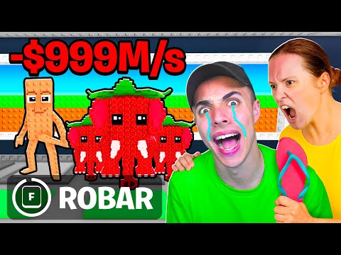 MADRE se ENFADA por ROBAR BRAINROTS de su HIJO en STEAL A BRAINROT… 😰