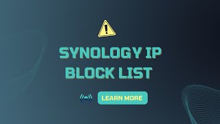Synology IP Block List