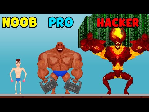 NOOB vs PRO vs HACKER - Tough Man
