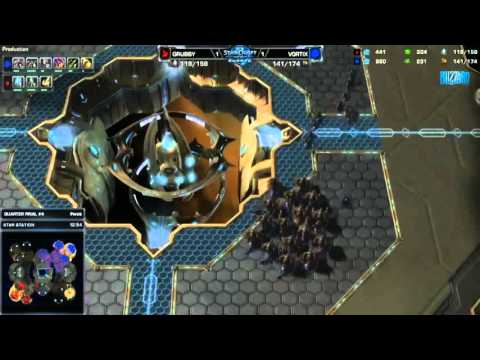 Grubby vs VortiX Game 3 StarCraft 2  pro blizzasc2 sc2 dota esport lol highlights