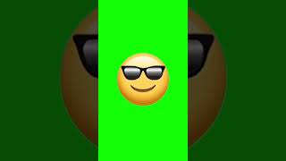Download lagu Smiling-Face with Sunglasses Emoji (No Copyright Green-Screen) ♻️ GSUK #shorts mp3