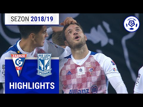 Górnik Zabrze - Lech Poznań 2:2 | SKRÓT | Ekstraklasa 2018/19 | 11. Kolejka