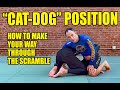 CATDOG Position Double Reverse Tight Waist Scramble For No Gi BJJ Jiu Jitsu